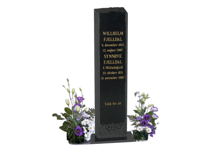 Modell Sky 48 Sort Granitt